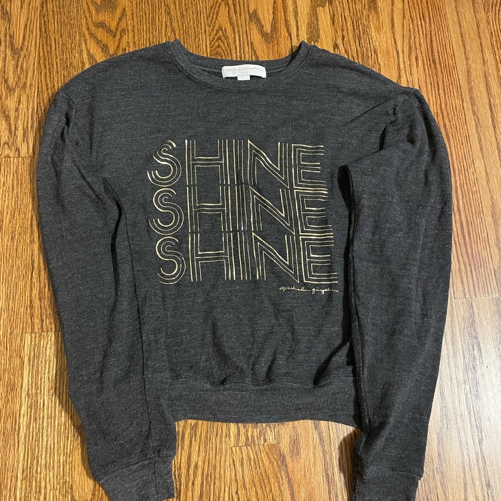 Spiritual Gangster Shine Sweatshirt Size S